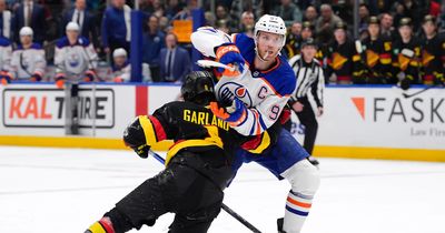 Oilers' Connor McDavid Suspended 3 Games by NHL After Cross-Checking Canucks' Garland