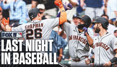Last Night In Baseball: Giants And Nationals Hit How Many Home Runs?