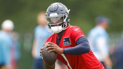 Titans helping Cam Ward navigate jump from college to NFL