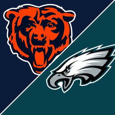 Follow live: Eagles host Bears in battle of division leaders