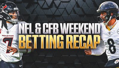 NFL, CFB Weekend Betting Recap: 'We Survived a Bad Day'