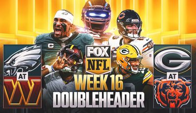 Eagles-Commanders highlights special NFL on FOX Saturday doubleheader in Week 16